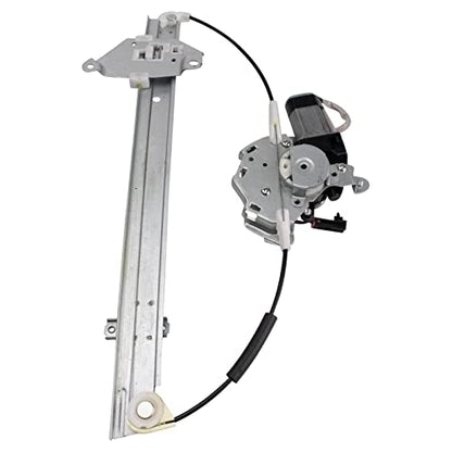 TRQ Front Driver Side Power Window Motor and Regulator Assembly Power - style: WRA51156