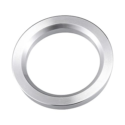 X AUTOHAUX 4pcs OD 74.1mm to ID 57.1mm Aluminum Alloy Hub Centric Rings - size: 74.1-57.1mm