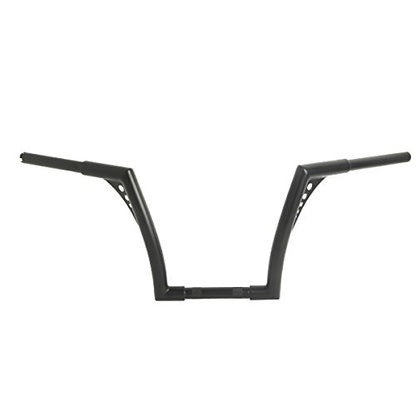 XMT-MOTO 12" Rise 1-1/4 Ape Hangers Handlebar Fit For Harley FLST FXST XL - color: Gloss Black, size: 12 INCH