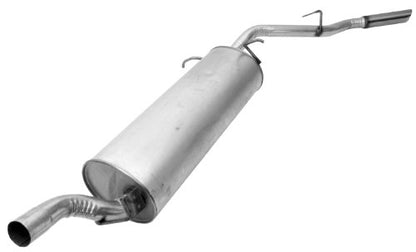 Walker Quiet-Flow SS 47824 Direct Fit Exhaust Muffler Assembly 2.25" Inlet (ID) 2.5" Outlet (OD) for Nissan Xterra