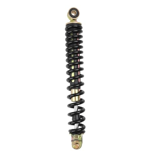 Minho Motorcycle Single Rear Shock Assembies 315MM/12.4" in Heavy Iron Material Compatible with Chinese GY6 50cc Scooter Mopeds Taotao ATM50 - size: 315mm