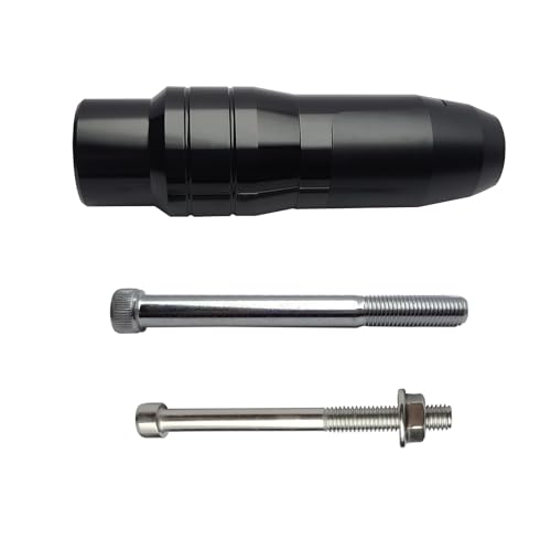 Motorcycle Frame Sliders Rear Crash Bar Falling Protector Black - color: Black