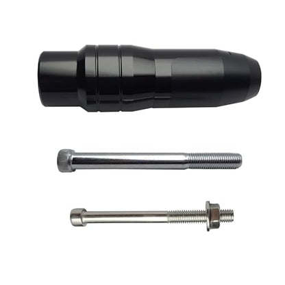 Motorcycle Frame Sliders Rear Crash Bar Falling Protector Black - color: Black