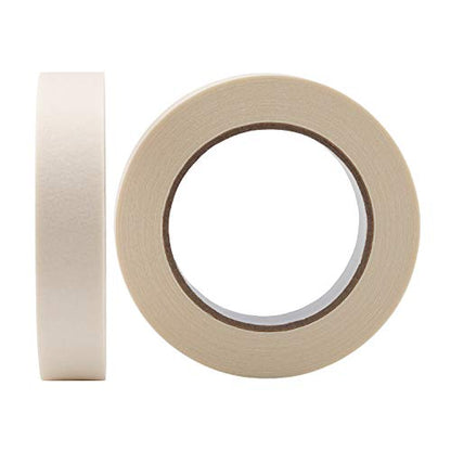 Lichamp Masking Tape 1 inch, 30 Pack General Purpose Masking Tape Bulk Multipack for Basic Use, 1 inch x 55 Yards x 10 Rolls (550 Total Yards) - size: 0.94 inch (Pack of 3)