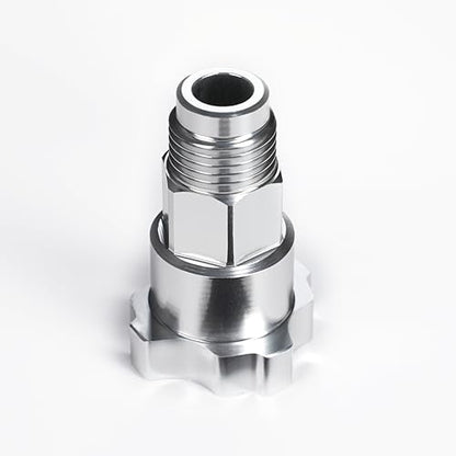 InoKraft Paint System Spray Gun Adapter M16*1.5 short, 16 mm Male, 1.5 mm Thread, Compatible with Devilbiss Startingline full-size HVLP spray guns, Sharpe Finex FX1000, FX2000, FX3000, Astro Euro guns - size: 16mm Male 1.5mm Thread with short top