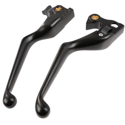 Brake Clutch Levers Hand Lever Fits for Harley Sportster XL 883 1200 Control Hand Lever Replacement Parts 2004-2013 Black - color: For 2004-2013-Black
