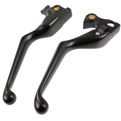 Brake Clutch Levers Hand Lever Fits for Harley Sportster XL 883 1200 Control Hand Lever Replacement Parts 2004-2013 Black - color: For 2004-2013-Black