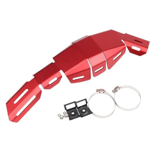 Motorcycle Exhaust Pipe Cover For CRF 300L CRF300L 2020-2023 - color: red