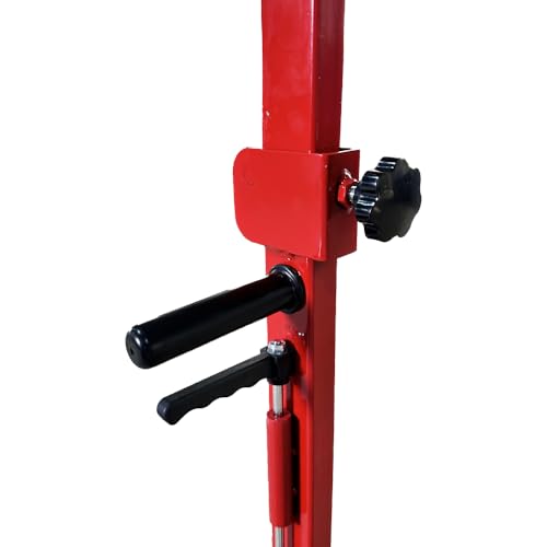 50 Ton Heavy Duty Horizontal Pneumatic Hydraulic Lift Fit, Truck Lift Jack with A Lifting Range of 7.6"-14.5 Inches, for Garages and Repair Shops (KT-J50T)