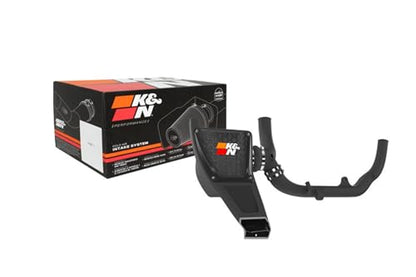 K&N Cold Air Intake System: High-Flow Air Filter, Increase Performance & Towing: Compatible with 2021-2024 FORD: Bronco, 63-2619