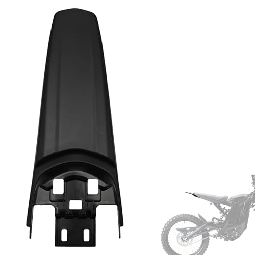 Extended Rear Fenders Longer Tail Guard for Surron Light Bee X/S and Segway X160/X260 (Matte Black) - color: Matte Black