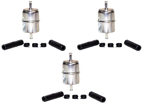 WIX Filters - 33032 Fuel (Complete In-Line) Filter, Pack of 3 - size: Pack of 3