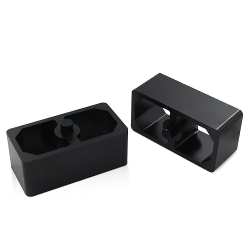 2 Inch Universal Billet Aluminum Leaf Spring Lowering Block Kit - size: 2 Inch