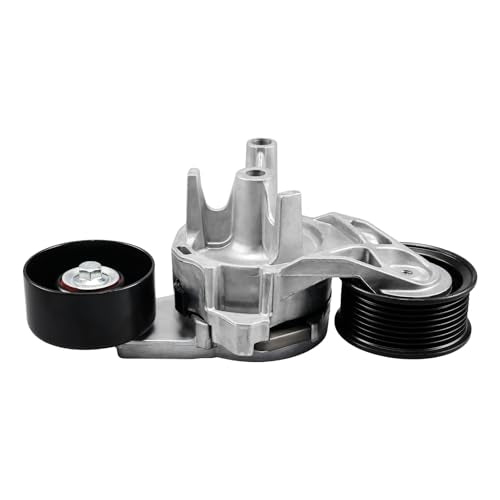 KAX Belt Tensioner Assembly for 2003-2007 Ford F-250 Super Duty 6.0T - size: 38257
