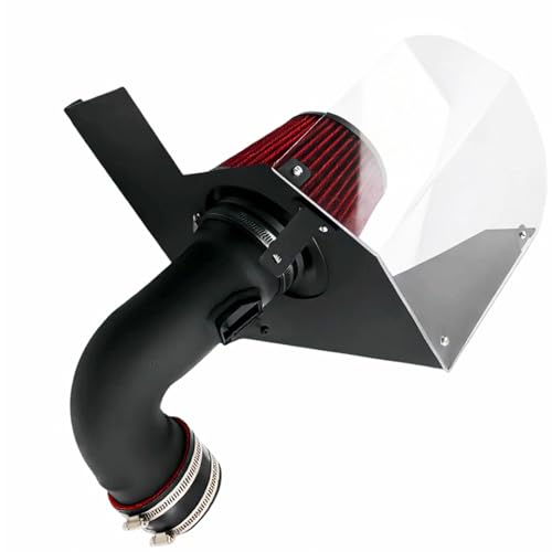 Cold Air Intake System with PC Heat Shield Compatible with 2016-2018 BMW B48 2.0T F30 F31 F32 F33 F20 430i 120i 125i F22 220i 230i, High Flow Aluminum Pipe - color: 2016-2018 430i 120i 125i F22 220i 230i