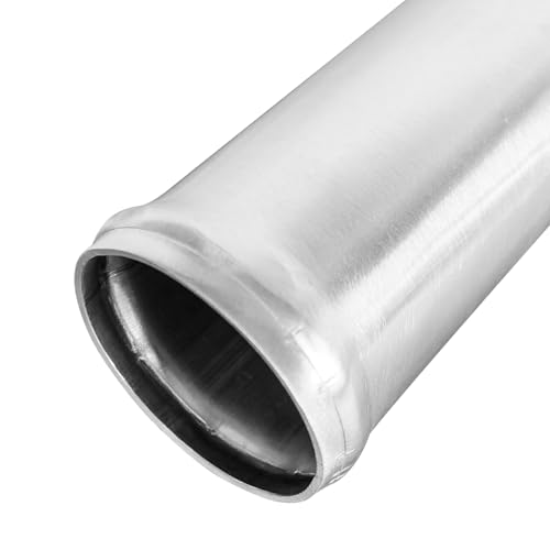 3" (76mm) OD 45 Degree Aluminum Alloy Tube Intercooler Pipe 23.5in (600mm) Length Air Intake Tube Aluminum Intercooler Pipe Aluminum Pipe Tube Brushed Finish Silver - size: L: 23.62"(600mm) 45 degree