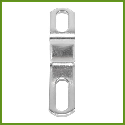 20mm 30mm 0.8" 1.18" Motorcycle Exhaust Pipe Bracket Z Shape Muffler Mounting Clamp Stainless Steel Silver Tone Vehicle Components