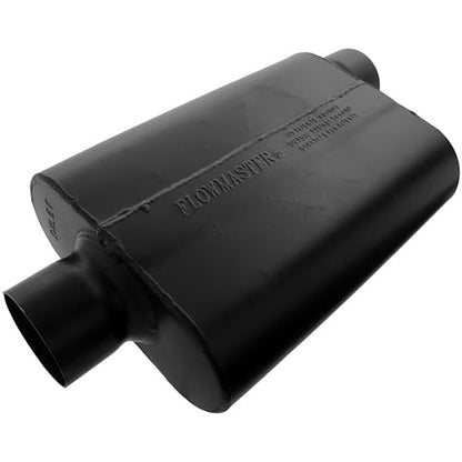 Flowmaster Super 44 Series Chambered Muffler – 3.00" Center In/Offset Out - color: Center In / Offset Out