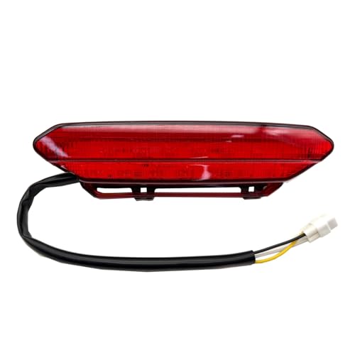 YFZ450 Tail Light LED Brake Rear Light Compatible with ATV 2006-2009 Yamaha YFZ 450 (Red) - color: Red