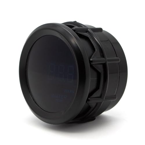 Car Digital Gauge 52mm Blue LED Automobile Meter… (Water Temp 104-302F) - style: Water Temp 104-302F