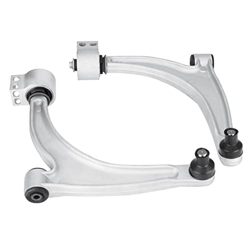 Front Lower Control Arm with Ball Joint Assembly for Chevy Malibu 2005-2012, for Pontiac G6 05-10, for Saturn Aura 07-09, Sway Bars Link Inner Outer Tie Rods Ends Suspension Kit K620180 K620179 8PCS