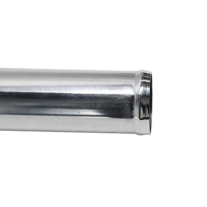 Straight Aluminum Pipe Polished, OD 1.5" (38mm), Length 18.00" (457mm) Intake Tube Tubing Universal Seamless Round Intercooler Piping - size: OD: 1.5" (38mm)