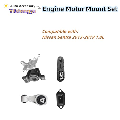 Engine Motor Mount Kit for Nissan Sentra 2013-2019 1.8L - size: Nissan Sentra 2013-2019 1.8L