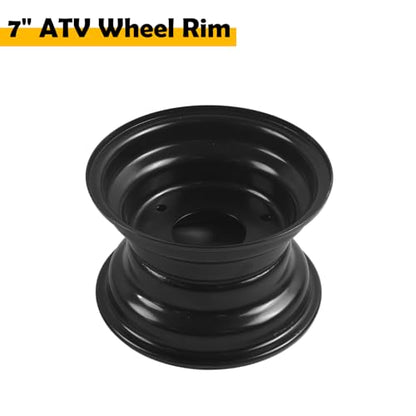 7" ATV Wheel Rim Compatible with 16x8-7 Tire 3 Lug 78mm Quad Go Kart 125cc Taotao Coolster
