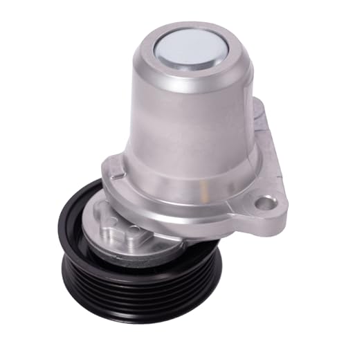 TUCAREST 39074 (For 2.3L Turbo/2.5L) Accessory Drive Belt Tensioner Pulley Assembly Compatible With 2010-2013 Ma-zda 3/2012-2017 Ma-zda 5/2007-2012 Ma-zda CX-7 [# LFG115980B]