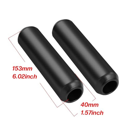 6.5" Shock Mounts Frame Sliders Crash Bar Falling Protector Compatible with Indian Scout Bobber 2017-2026 (Smooth) - size: 6.5 Inch-Smooth