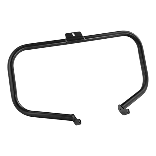 TCT-MOTORPARTS 1 1/4" Engine Guard Crash Bar for Harley Softail Fat Boy Heritage Springer Softail FL FLSTF Models 2000-2017 - color: Freeway Guard-Black, size: For 2000-2017 Softail models