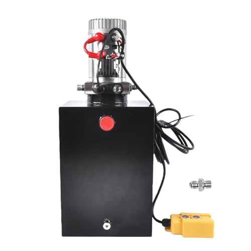 20 Quart Single Acting Hydraulic Pump 12V 3200 PSI - color: Single Acting, size: 20 Quart
