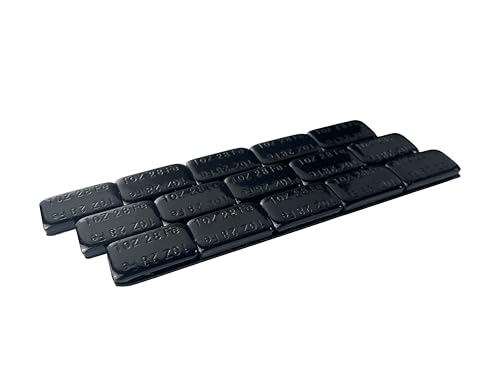 1 oz(28g), 15 pcs, Black, Wheel Adhesive Stick-on Weight (WW-100RB15) - color: Black, size: 1oz - 15 pcs