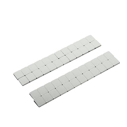 1/4oz, 0.25oz Adhesive Stick on Wheel Weights Grey Low Profile - color: Grey, size: 1/4 oz - 720pcs