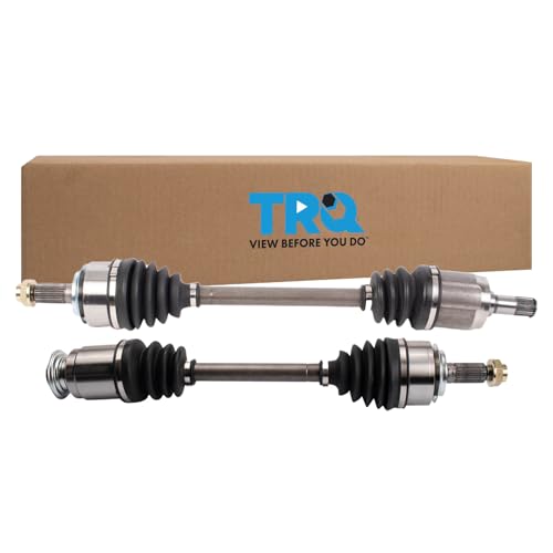 TRQ Front Driver and Passenger Side CV Axle Assembly Set 2 Piece - style: CSA32606