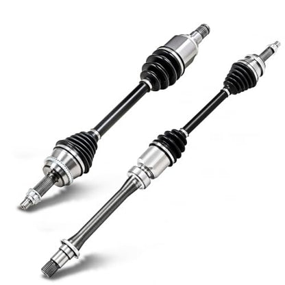 KUIPERAUTO Pair (2) Front CV Axle Shaft Assembly Compatible with Toyota Camry 2002-2009 2.4L Gas, Highlander 2001-2007 2.4L FWD, Solara 2004-2008 2.4L, Driver and Passenger Side,4341006221, 4341006231 - size: 66-5245 66-5247