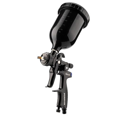 Automotive Refinishing Spray Gun PHS-135 Middle Pressure 1.3mm Nozzle Paint Spray Gun, Black - color: PHS-135-1.3-BK