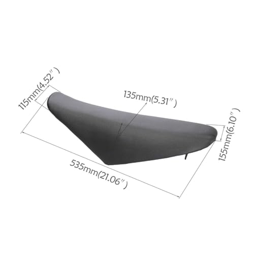 CRF70 Plastic Kit CRF 70 Plastic Fender Kit Plastic Fairing Kit & Graphics Decals & Seat & Fuel Tank Motorcycle Fairing Body Work Kit for CRF70F SSR Thumpstar 140cc Pit Dirt Bike (Black) - color: Black