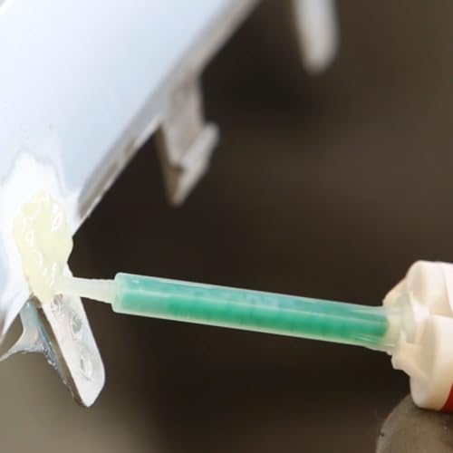 Polymix Universal Adhesive Flex 15 Multipurpose Plastic Repair and Adhesive 200ml Cartridge & Two Application Mixing Nozzles