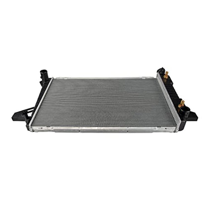 PHILTOP Core Radiator Compatible with 1985-1992 Bronco 4.9L 1985-1996 F-150/F-250/F-350 4.9L (w/o A/C;w/ 1 Row Core) Transmission Oil Cooler Included - size: F-150, F-250, Bronco, F-350