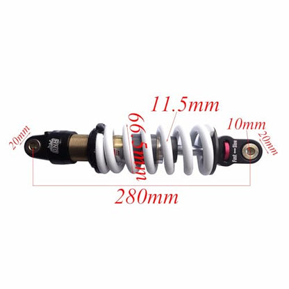 Front Motorcycle Tire 70/100-19 & Rear Tire 90/100-16 Wheel Tires Rim Inner Tube with 15mm Bearing & Front Suspension Fork 45mm/48mm & 280mm Rear Shocks Absorber for Pit Pro Trail Dirt Bike - size: Front 19 + Rear 16