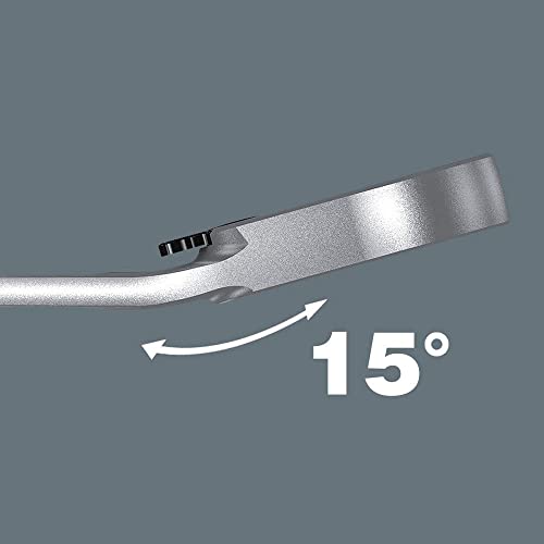 Wera 05020093001 6001 JOKER SWITCH 8 IMPERIAL SET 1 SET OF RATCHETING COMBINATION WRENCHES IMPERIAL 8 PIECES
