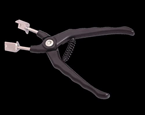 Relay Puller Pliers，Heavy Duty Automotive Relay Fuse Installation Remover Pliers Car Puller Straight Jaws Black Color - Spring Loaded