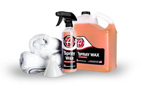 Adam's Polishes Spray Wax Kit - Advanced Carnauba Car Wax | Car Spray Polish | During Car Wash Paste Wax Clay Bar & Buffer Polisher For Ultimate Protection On Paint Wheels Windows | Cleaning Supplies - size: Collection