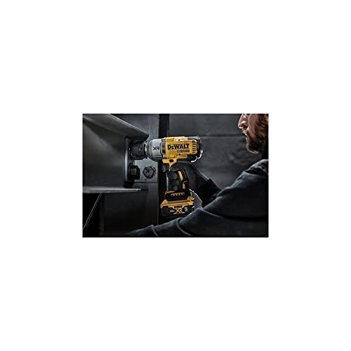 DEWALT 20V MAX XR 1/2 in. High Torque Impact Wrench with Hog Ring Anvil Kit (DCF900P2)
