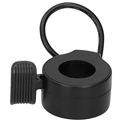 plplaaoo Electric Scooter Thumb Throttle Speed Control Finger Throttle Hall Sensor Scooter Accelerator Grip Throttle Finger Throttle Brake Switch for Throttle Accessories Replacement[Black]
