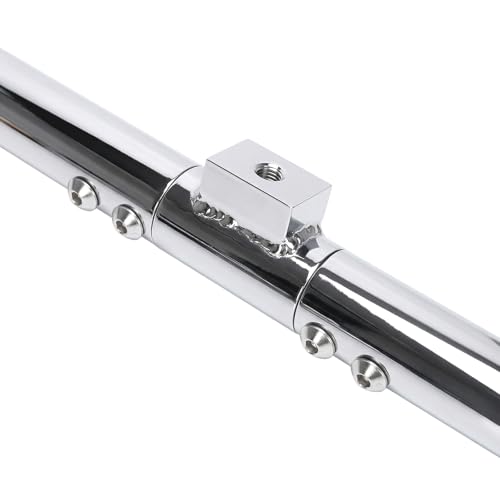 Front Engine Guard Crash Bar for Harley Dyna Low Rider Fat Bob - color: Chrome