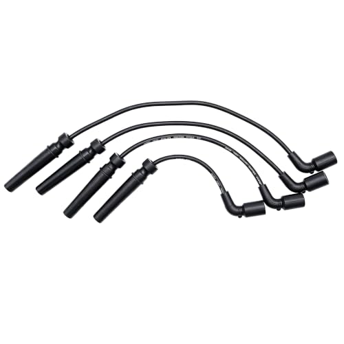 55400 Ignition Spark Plug Wires Set of 4 Compatible with Chevrolet - style: 55400
