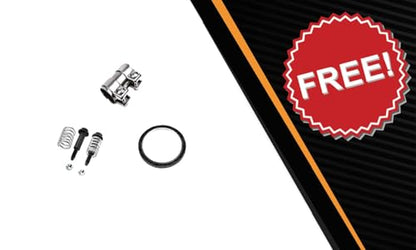Exhaust Resonator Compatible for 2010-2019 Subaru Outback 2.5L | Stainless Steel | Northeastern Exhaust | Free Sleeve, Gasket, and Bolt Kit Included | Automotive Replacement Part | Single Exhaust