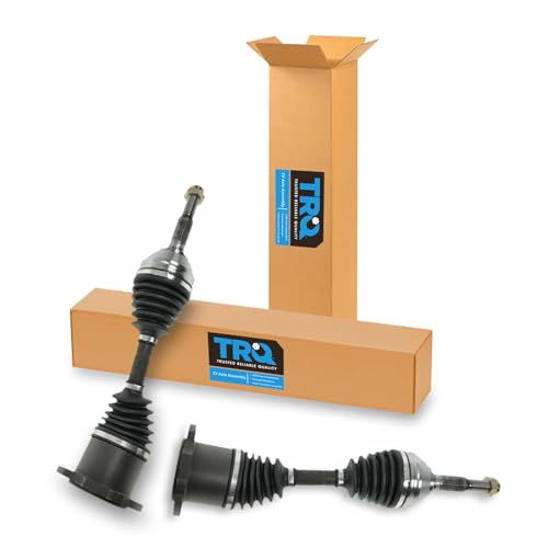 TRQ Front Driver & Passenger Side CV Axle Assembly Set - style: CSA82480